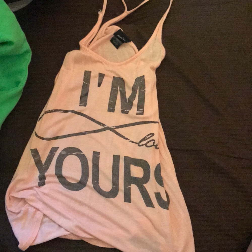 rue 21 tank light pink